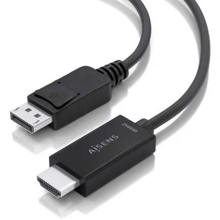 Aisens Cable Conversor DisplayPort a HDMI 4K@60Hz 2m Negro